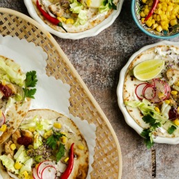 beautiful assortment of food