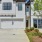 white houses with garages