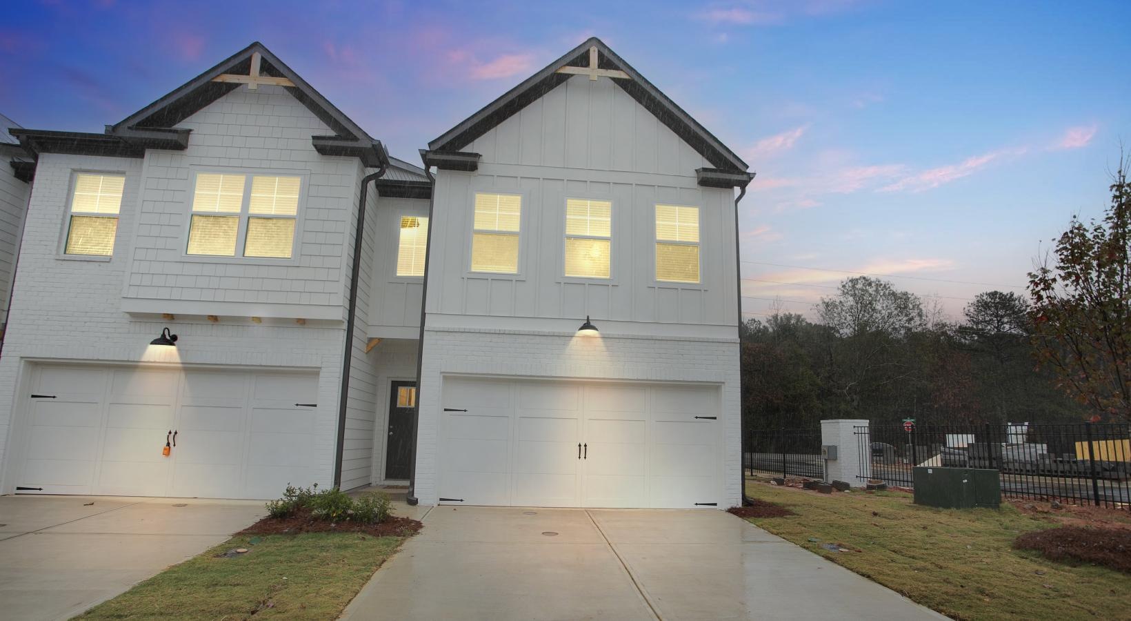 The essence of exceptional living white houses with garages