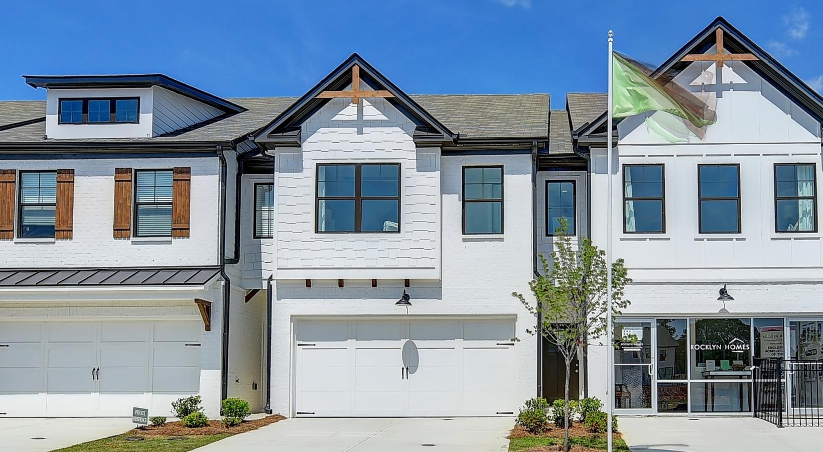 Find your perfect fit at Centennial Ridge a row of white buildings